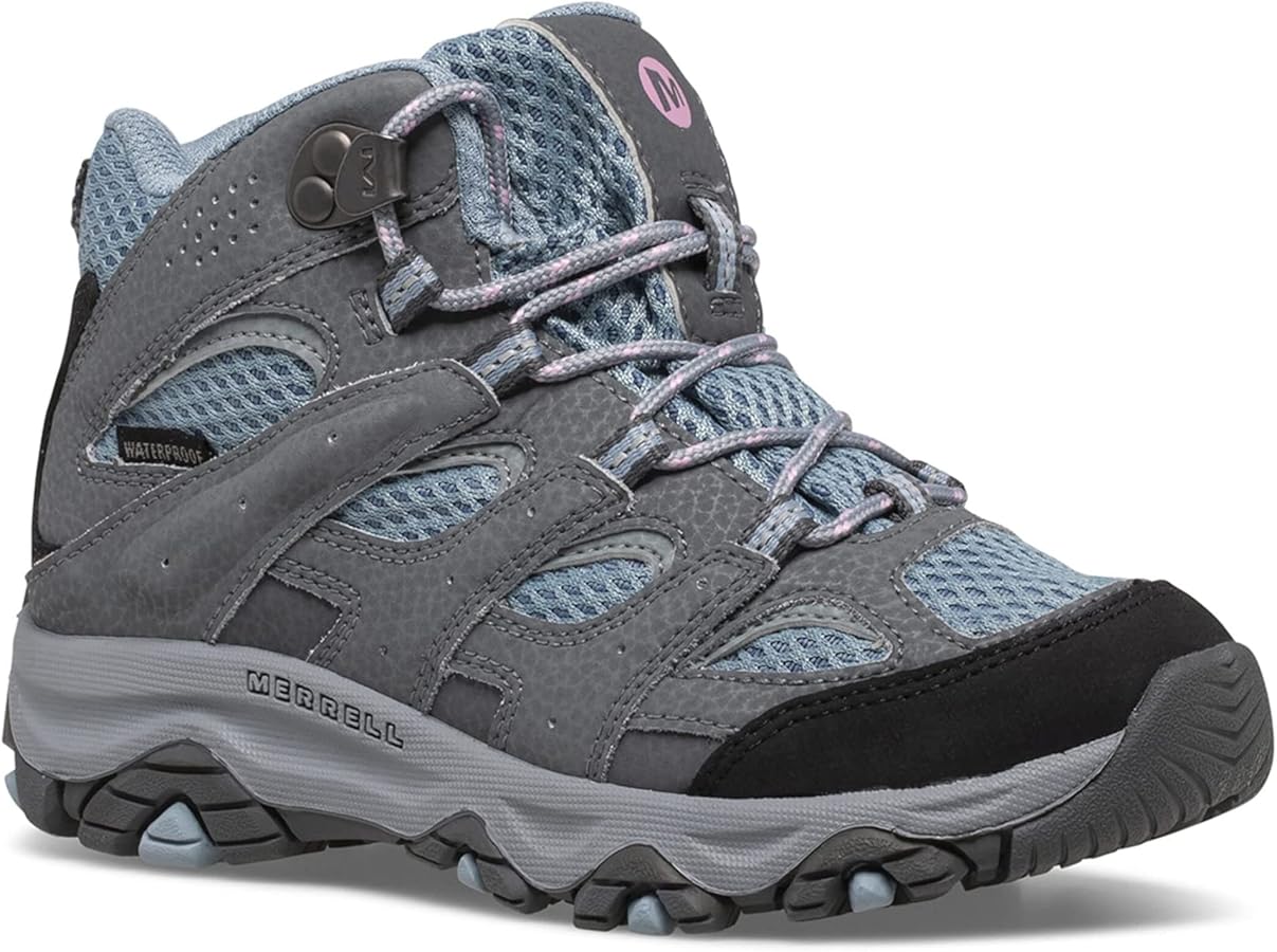 Merrell Unisex-Child Moab 3 Mid Waterproof Hiking Shoe