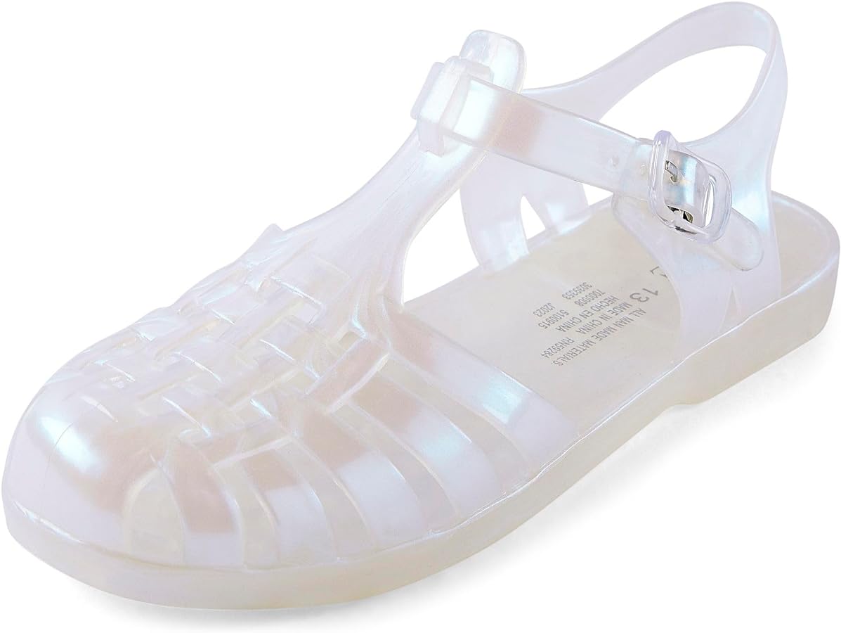 The Children's Place Girl's and Toddler Jelly Fisherman Sandals