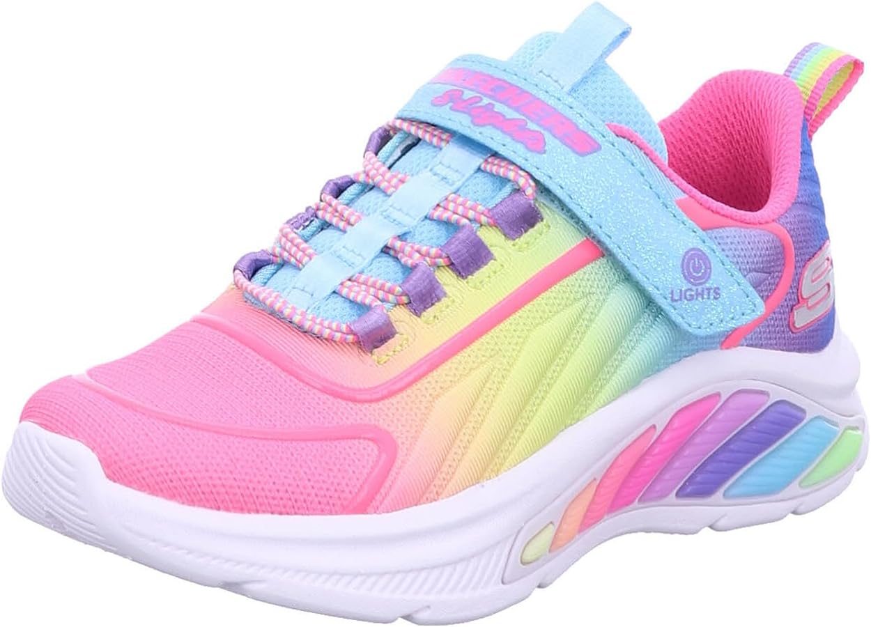 Skechers Girl's Rainbow Cruisers Sneaker