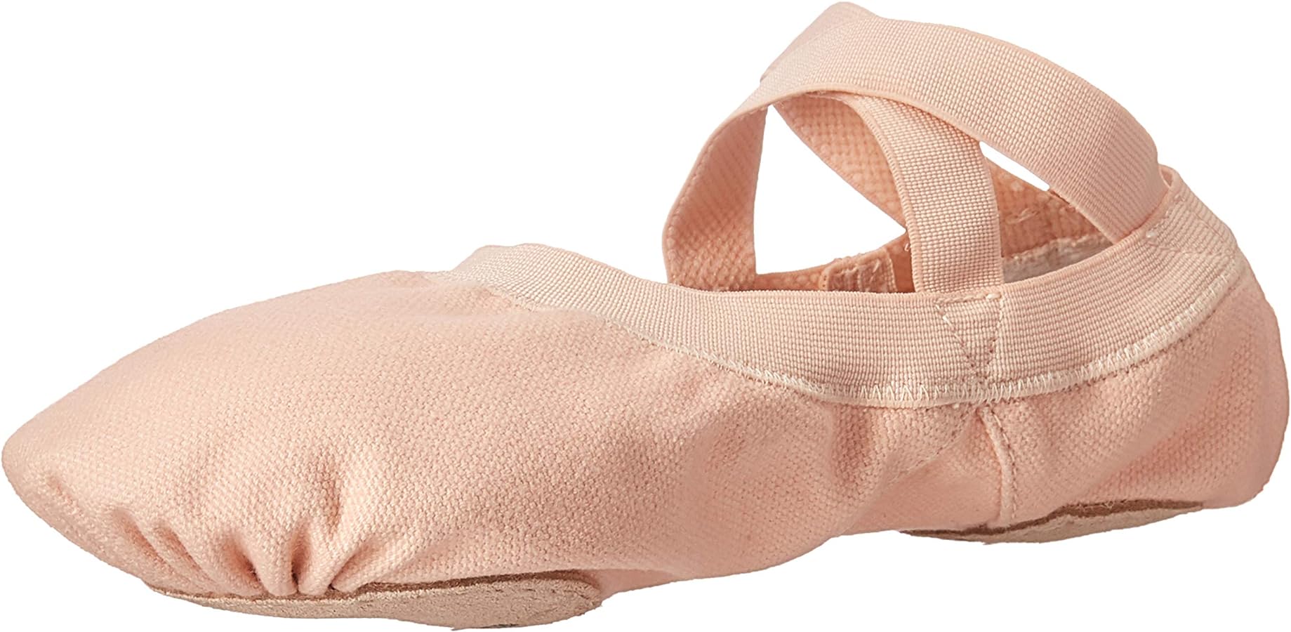 Bloch Girl's Pro Elastic Canvas Split-Sole Ballet Shoe