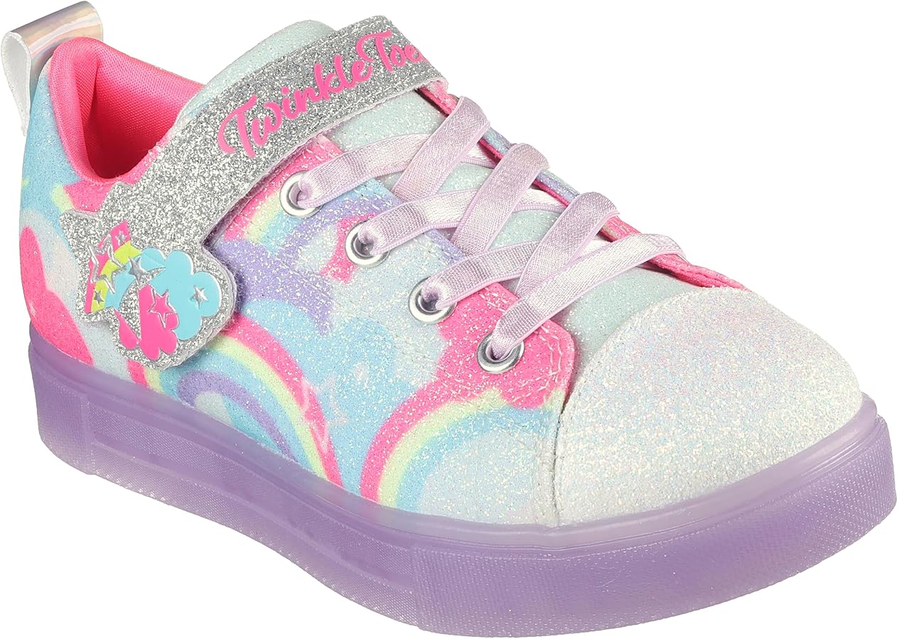 Skechers Girl's Twinkle Sparks Ice 2.0-Shim Sneaker