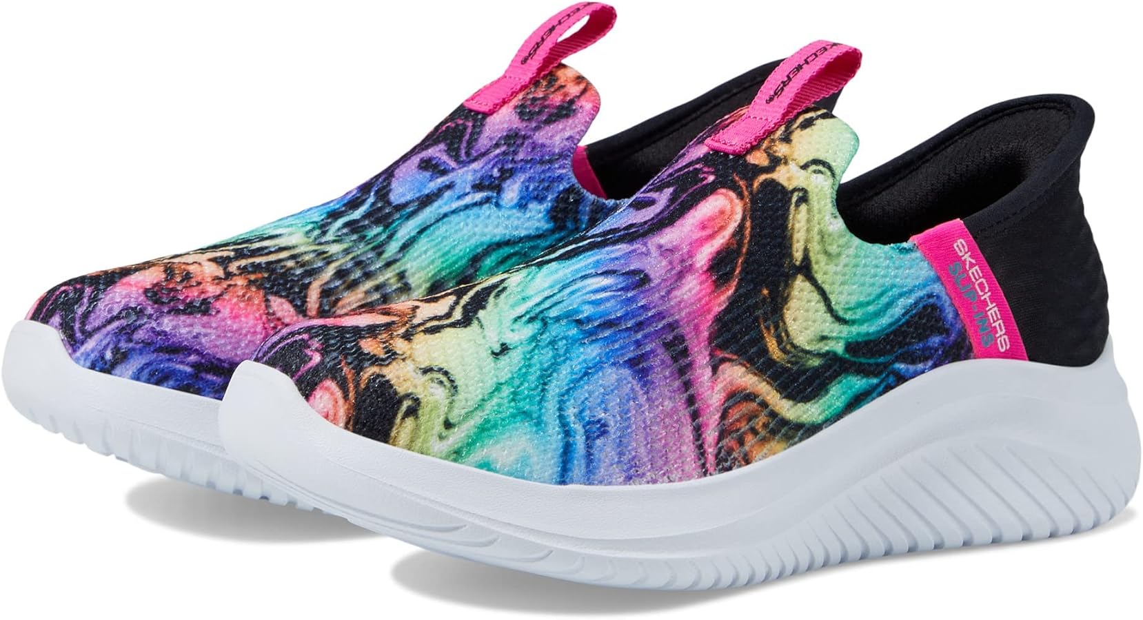 Skechers Girl's Ultra Flex 3.0-Cosmo Swirl Sneaker