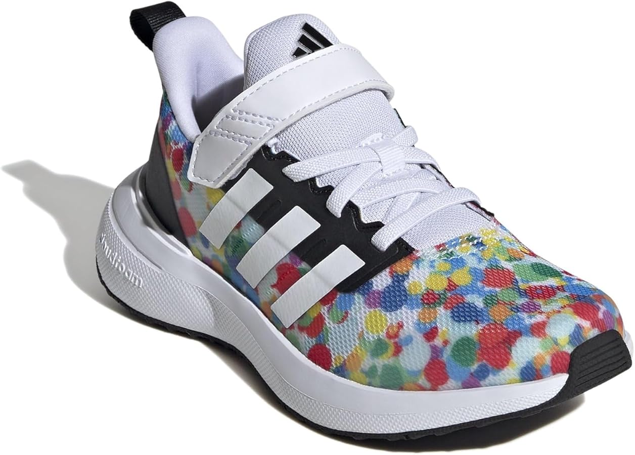 adidas Unisex-Child Fortarun 2.0 Cloudfoam Elastic Lace Top Strap Sneaker