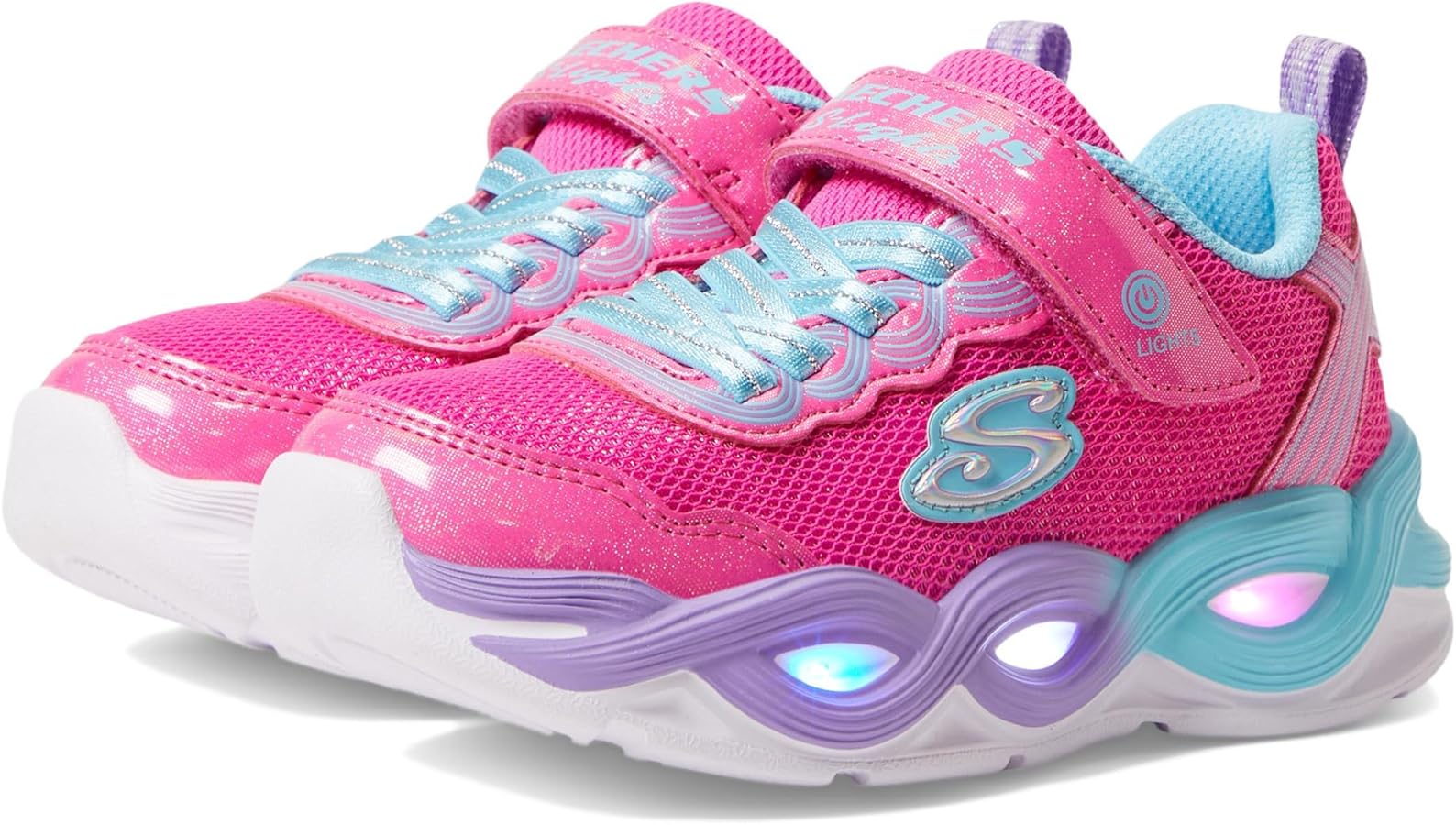 Skechers unisex-child TWISTY GLOW