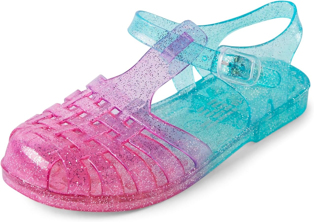 The Children's Place Girl's Jelly Fisherman Sandals