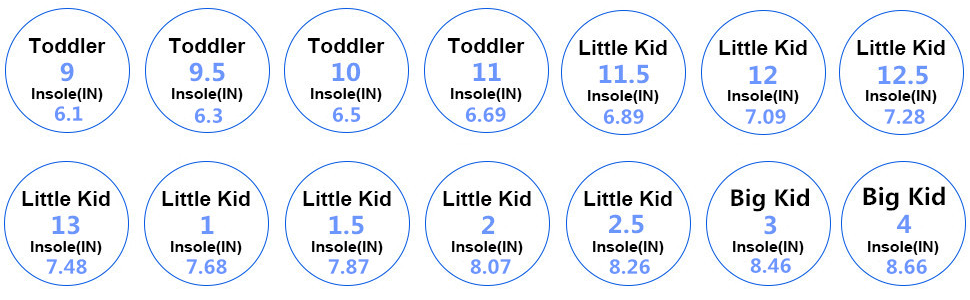 Kid Size Chart