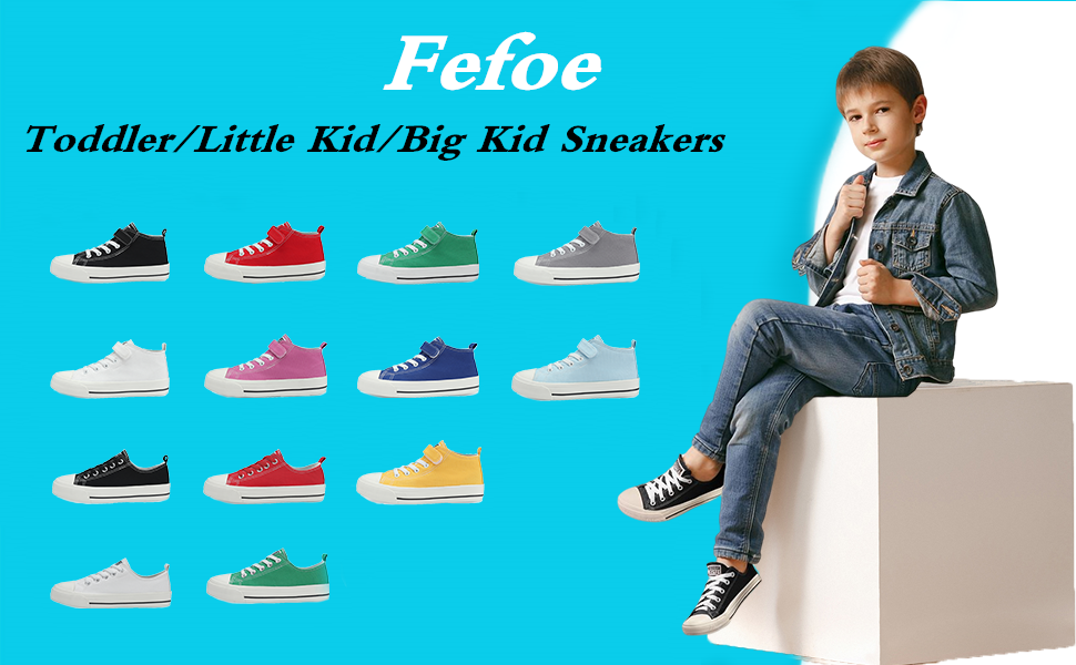 Kid canvas sneakers