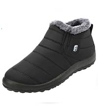 Winter Snow Boots for Women Men Anti-Skid House Shoes Ankle Boots Indoor Outdoor