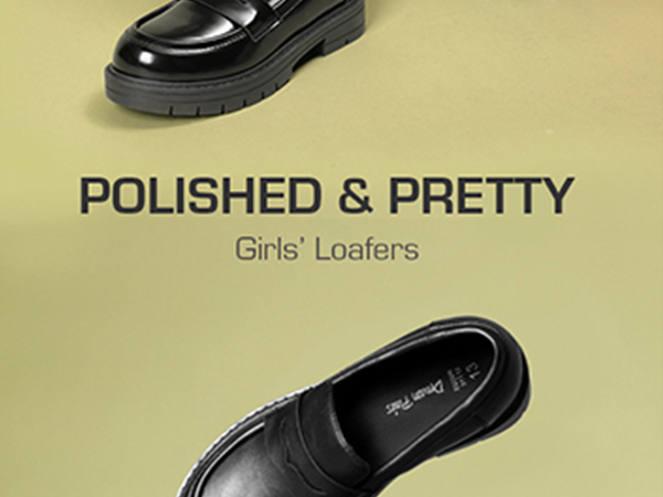 girls platform penny loafers