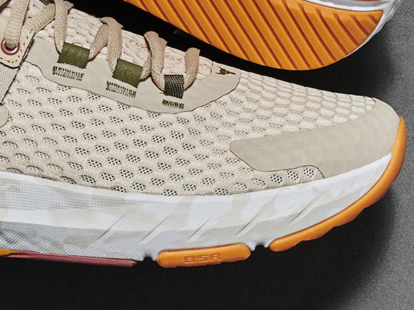 Breathable upper featured on the BSR4