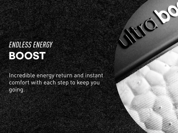 Boost: incredible energy return and instant comfort