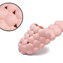 Breathable bubble slipper