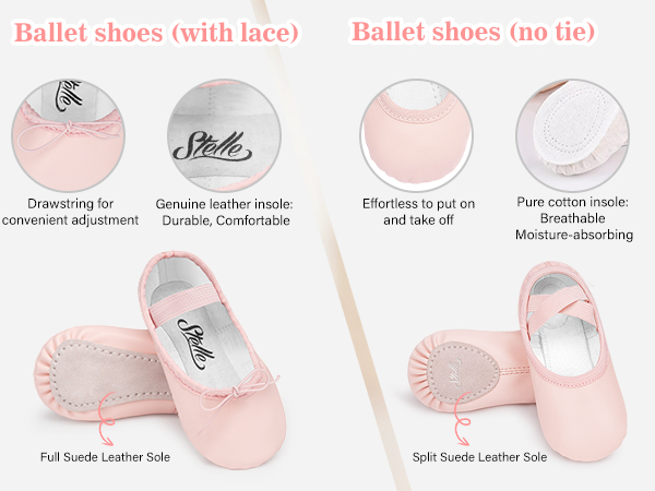 ballet shoes for girls