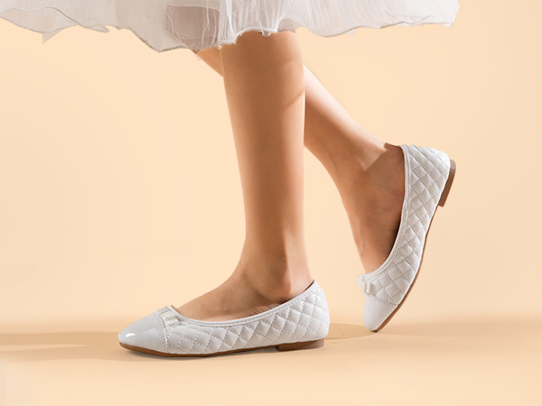 DREAM PAIRS Girls Ballerina Flats