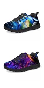 earth galaxy shoes