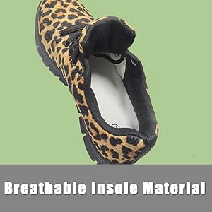 leopard shoes insole