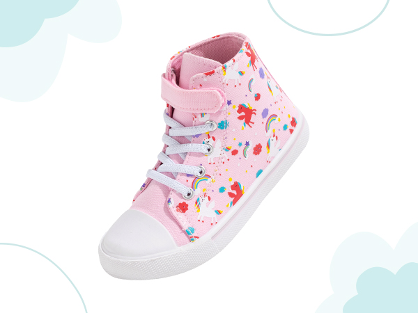 Girls Boys Canvas Shoes 