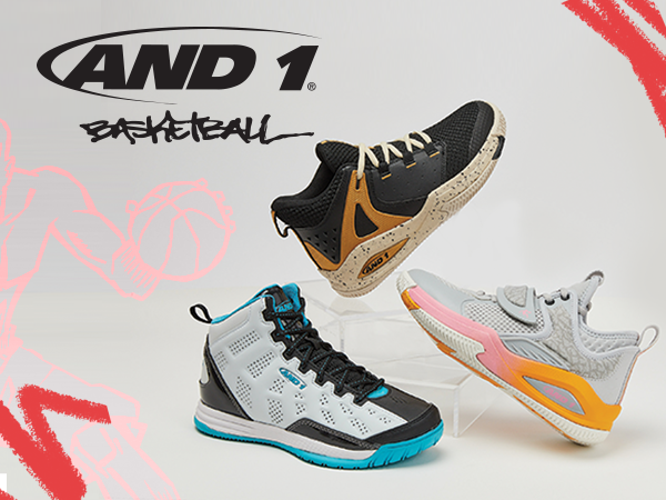 AND1 Kids Basketball shoes for boys and girls