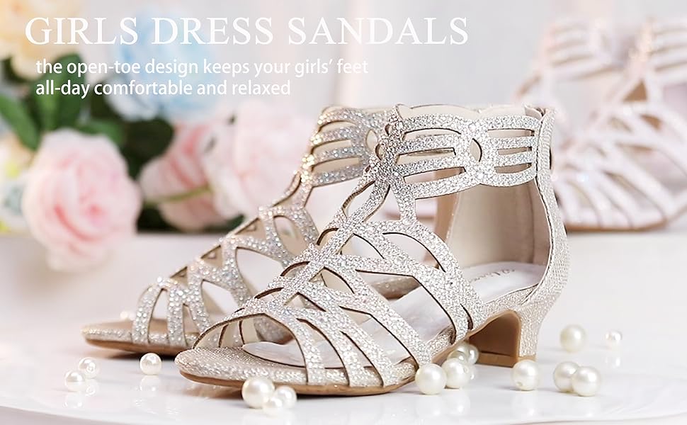 girls dress sandals