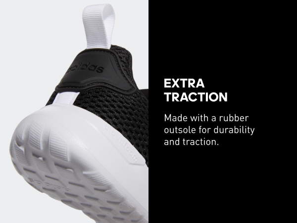 Made with a rubber outsole for durability and traction