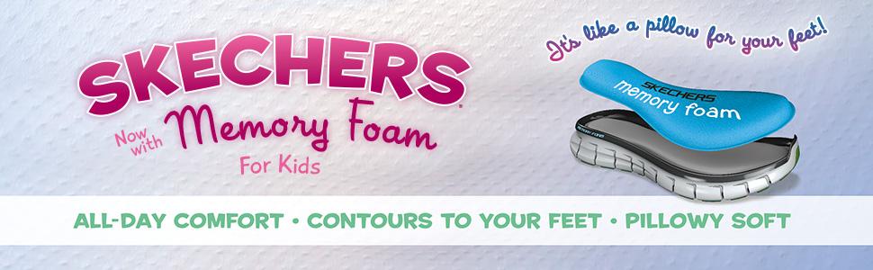 Skechers Memory Foam Kids