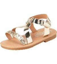 Leatherette Glitter Sandals