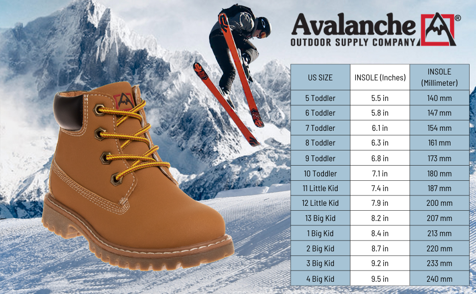 Avalanche workboot