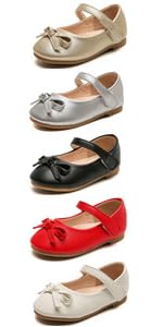 Girls Mary Jane Dress Shoes Flats