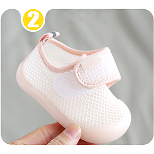 Baby Boy Girl Shoes Lightweight Breathable Toddler Mesh Sneakers Beach Water Shoes First Walker