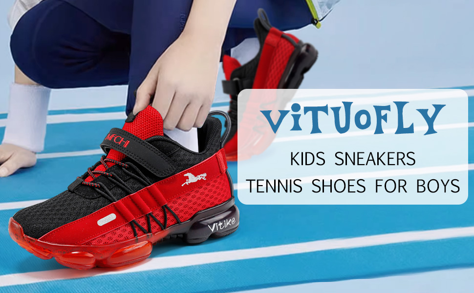 VITUOFLY KIDS SNEAKERS TENNIS SHOES  FOR  BOYS 