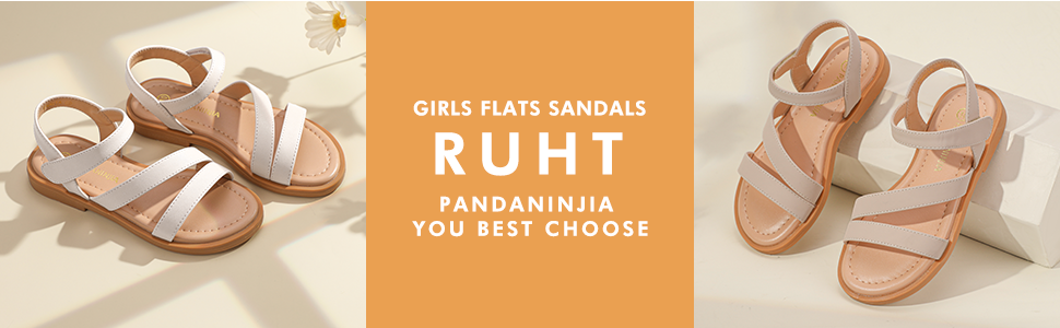 girls flats sandals