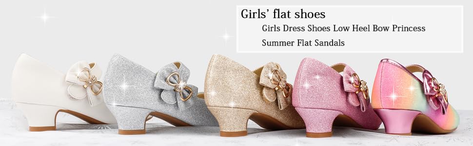 Girls flat shoes