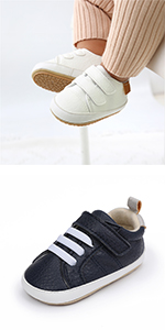 RVROVIC Baby Boys Girls Anti-Slip Sneakers Soft Ankle Boots