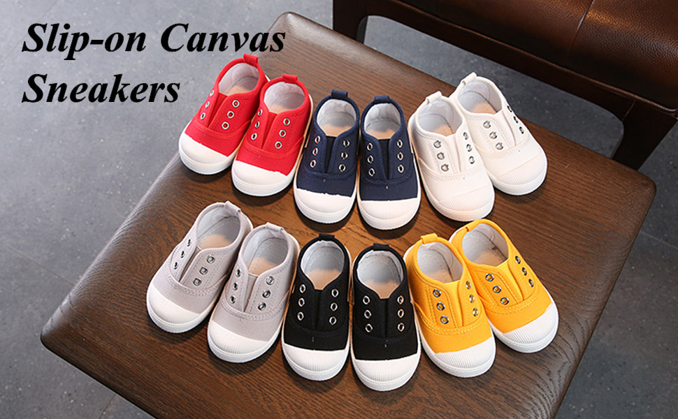 Slip on Canvas sneakers