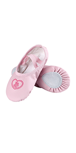 leather ballet shoes for girls 