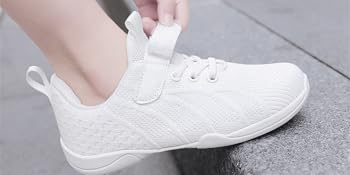 Girls white sneakers