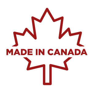 MADE IN CANADA AND RECYCLABLE