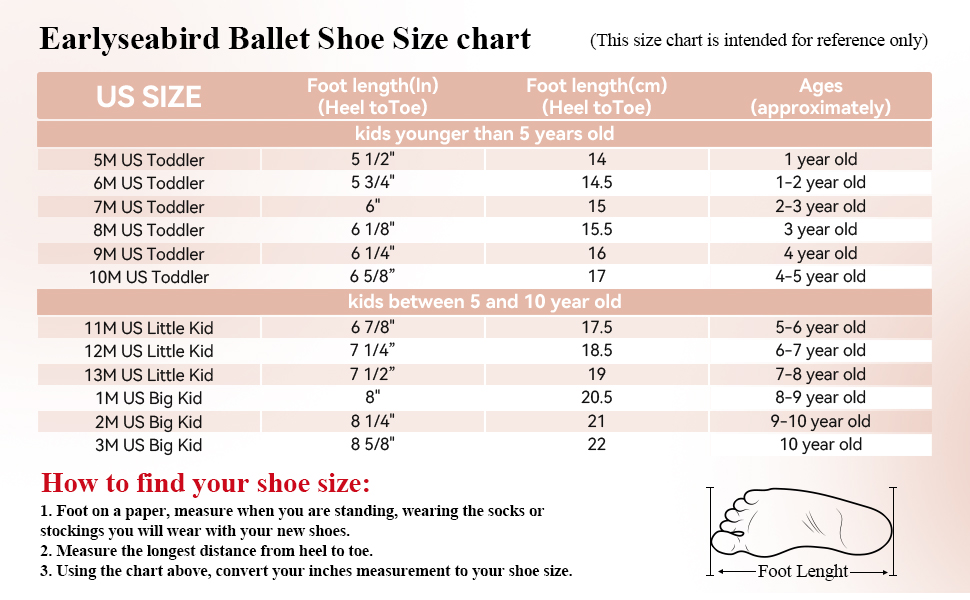 battle shoe chart