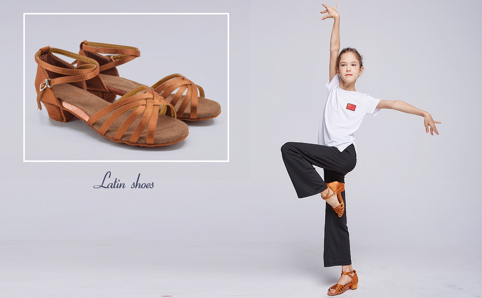 Girls Latin Dance Shoes