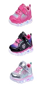 girls led shoes