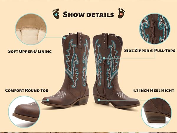 Kids Western Boots