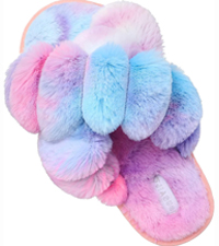 womens fuzzy house shoes slippers