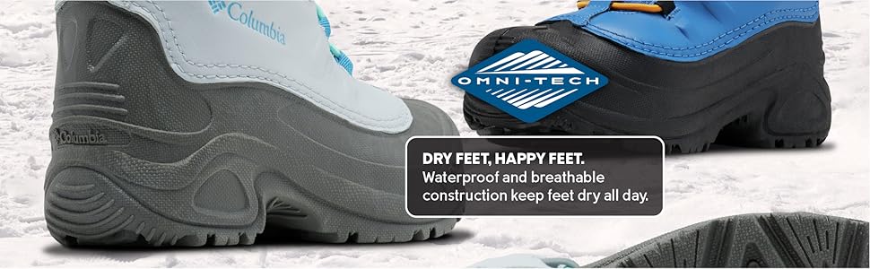 Super warm, insulated winter boots for children