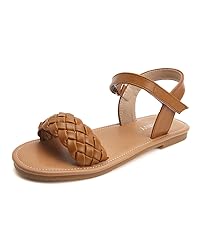 girls brown sandals flat sandals shoes elegant cute sandals little girls sandals toddler sandals