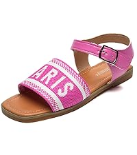 Hot pink girls sandals