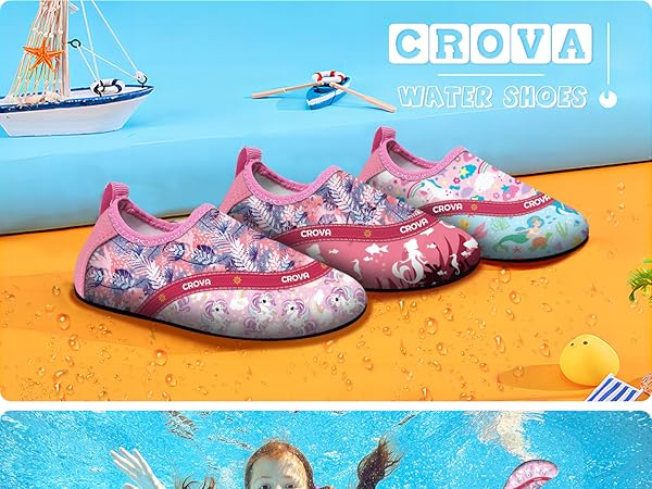 girls beach shoes