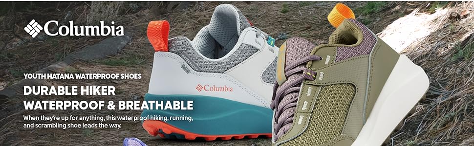 Columbia Youth Hatana Waterproof Shoes