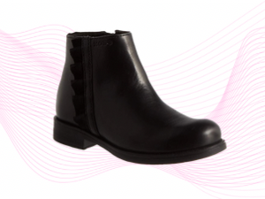 Geox girls black boots