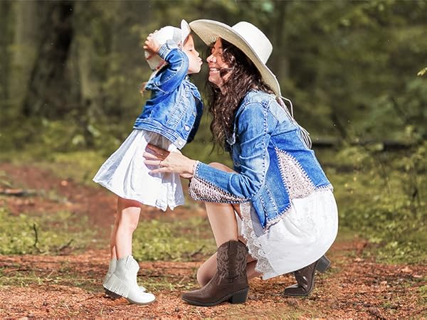 girls ankle cowgirl boots