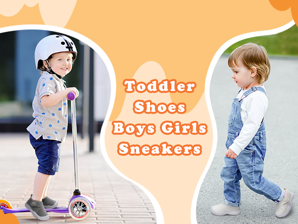 Toddler Shoes for Boys Girls Baby Kids Slip on Walking Shoes Breathable Sock Shoes